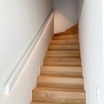 Escalier et main-courante avec leds